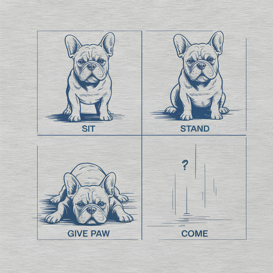 Funny Stubborn French Bulldog Training Tee – Barry